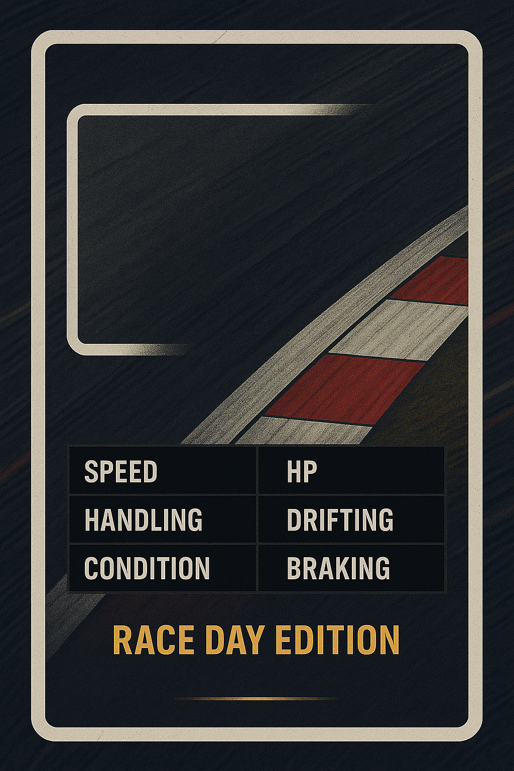 Generic Car Trading Card